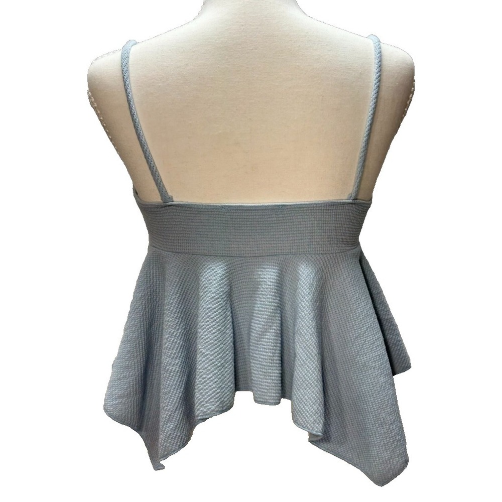 Babydoll Light Blue Tank Top Coquette Fairycore Y2K Small/Medium - Picture 4 of 7